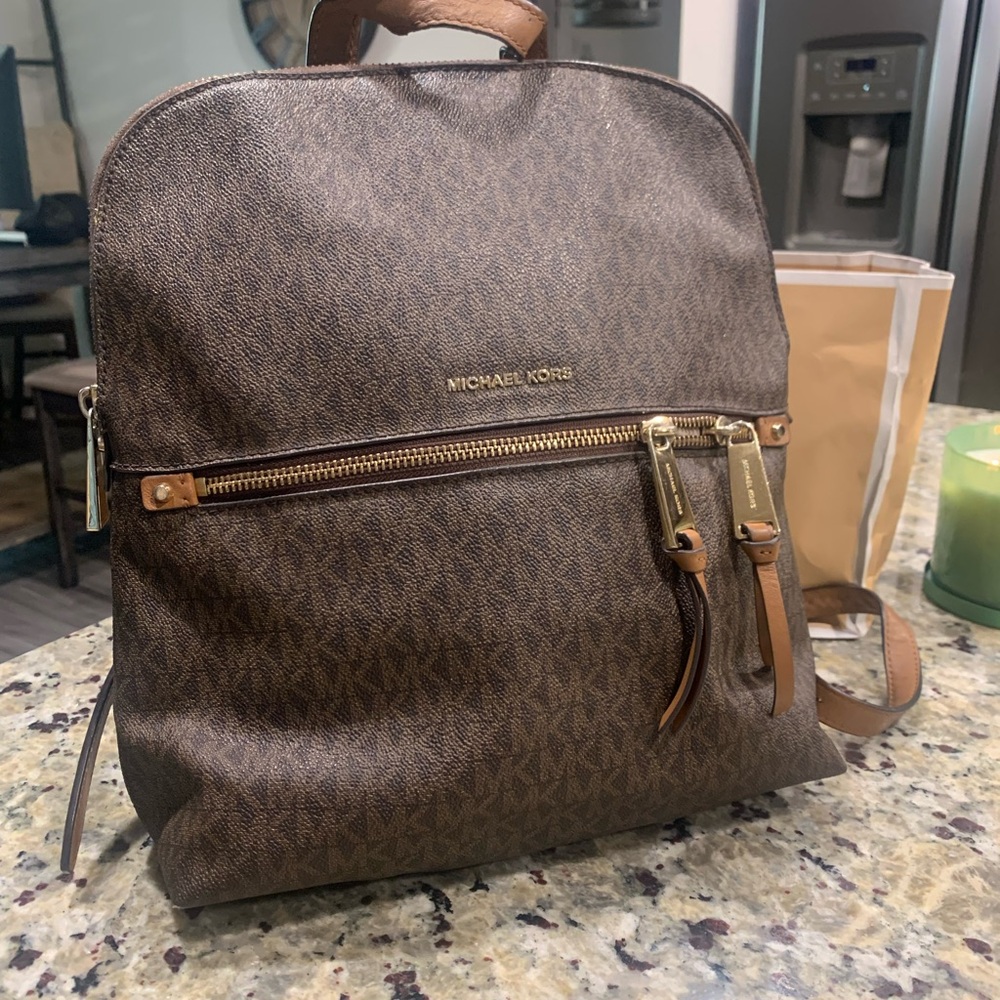 Michael Kors Dark Brown Women’s Backpack